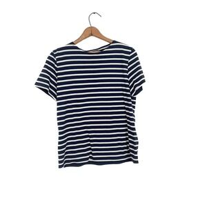 Saint James L'Atelier Breton Striped Cotton Tee - Made in France - 12‎